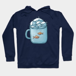 Goldfish cup Hoodie